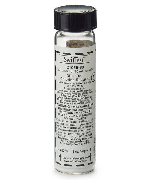 Hach® 2105560 Powder Pillows, Glass Bottle Container, 6.35 pH ...